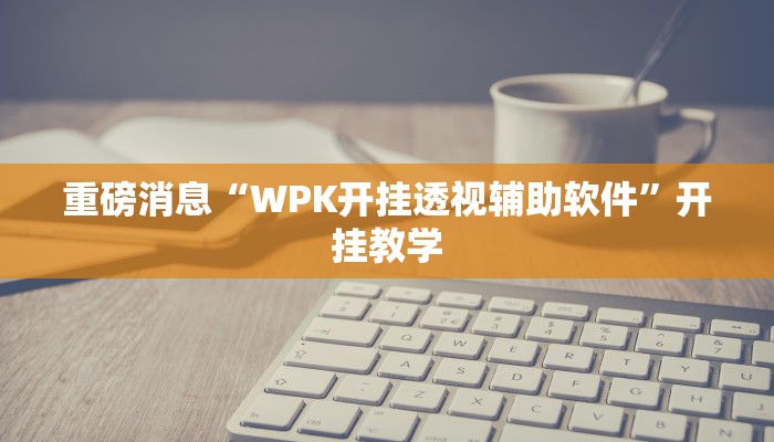 重磅消息“WPK开挂透视辅助软件”开挂教学 重磅消息“WPK开挂透视辅助软件”开挂教学