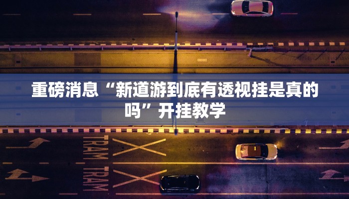 分析实测“哈儿麻将究竟有透视挂吗”2025透视开挂