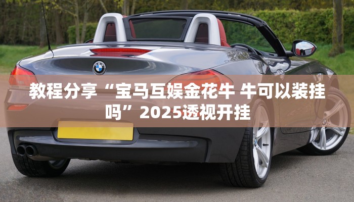 教程分享“宝马互娱金花牛 牛可以装挂吗”2025透视开挂