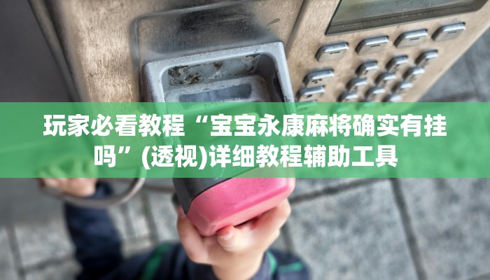 玩家必看教程“宝宝永康麻将确实有挂吗”(透视)详细教程辅助工具