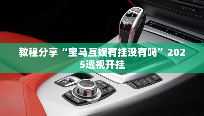 教程分享“宝马互娱有挂没有吗”2025透视开挂