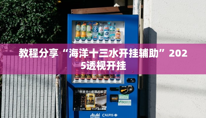 教程分享“海洋十三水开挂辅助”2025透视开挂