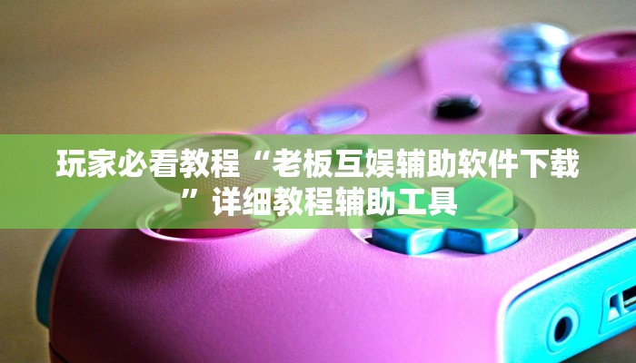 玩家必看教程“老板互娱辅助软件下载”详细教程辅助工具 玩家必看教程“老板互娱辅助软件下载”详细教程辅助工具